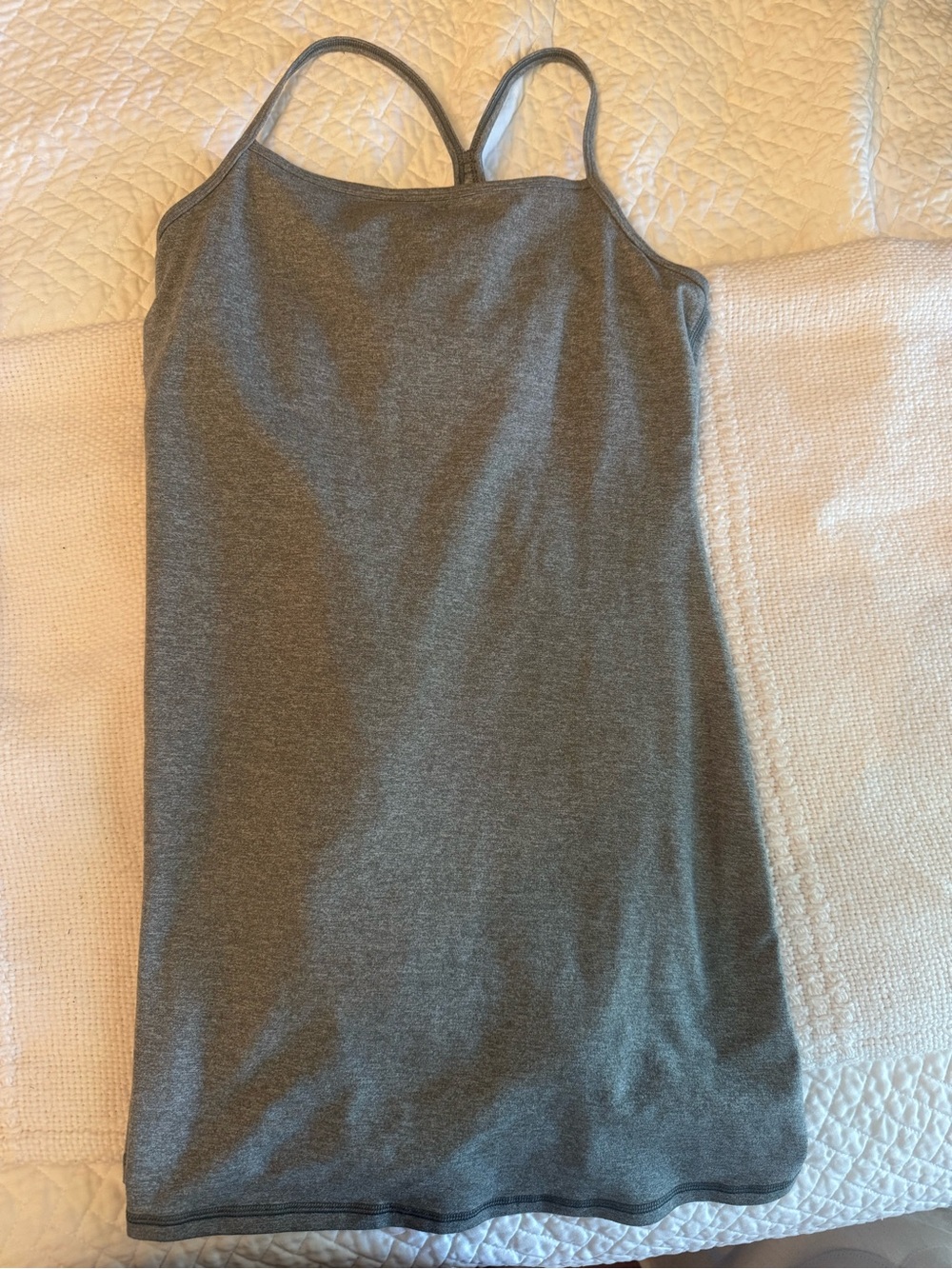 Offline by Aerie Heather Grey Mini Athletic Dress